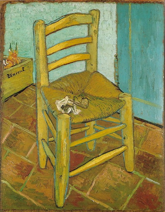 Vincent's Chair with His Pipe