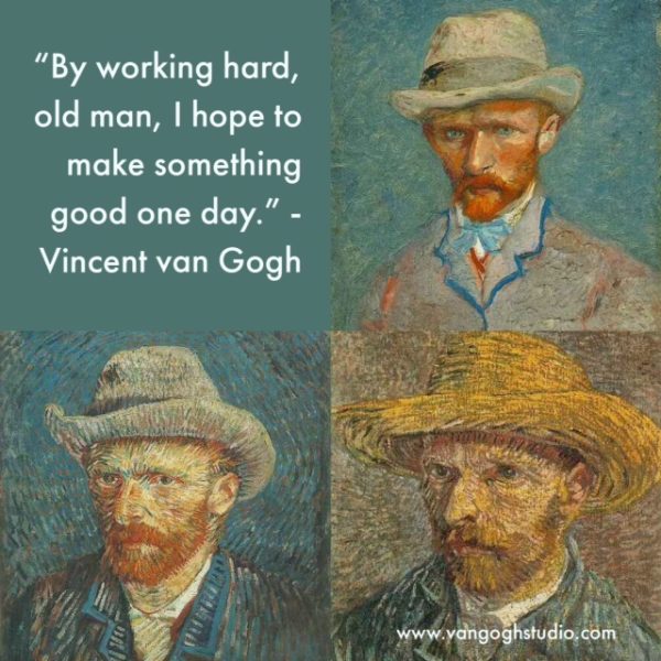 “By working hard, old man, I hope to make something good one day. I haven’t yet, but I am pursuing it and fighting for it . . . .”